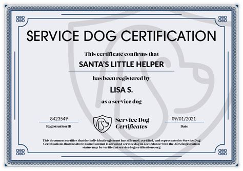 how to certify dog as service dog.